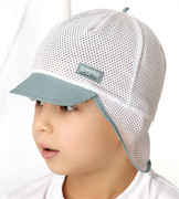 Czapka na lato dla chłopca, z siateczką, Yavdal, miętowy, 52-55cm