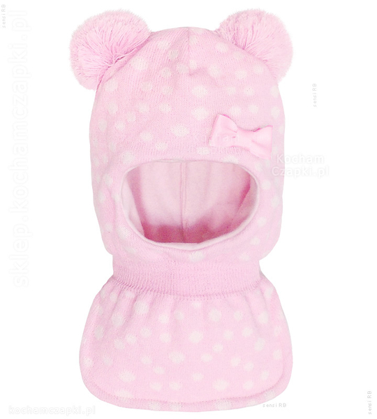 Kominiarka dla dziewczynki na zimę, Jannika rozm. 42-46 cm