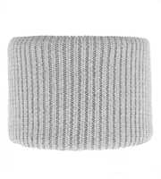 Komin merino 100% extrafine, dla dziecka, Navilla, szary, 1-3 lat