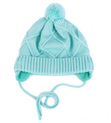 Czapka merino, wiązana Hagne, rozm. 48-52 cm