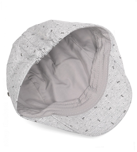 Kaszkiet męski na lato, K-9, karmel, 56-59 cm