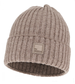 Czapka zimowa damska, merino, Nedebet, beżowy (10), 56-60 cm