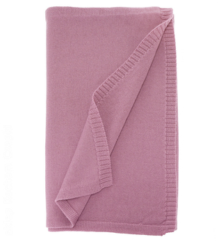 Szalik damski z wełny 100% merino, zimowy, 7340, wrzosowy