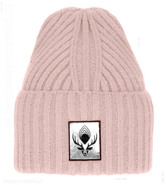 Czapka damska, zimowa, róż, Wenila, 55-60 cm