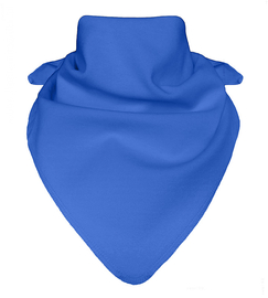 Chustka dla niemowlaka, pod szyję, na głowę z bawełny, niebieski chaber, wiek 3-24 miesięcy