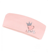 Opaska bawełniana dla dziewczynki, Flavja, różowa, 40-42 cm