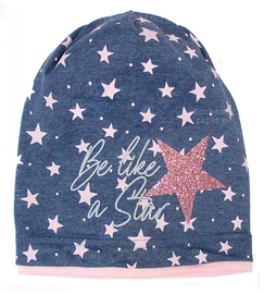 Czapka dla dziewczynki, wiosenna / jesienna, Like a Star,  rozm. 46-49 cm