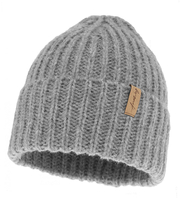 Czapka zimowa damska, merino, szary (6), Rocca, 56-60 cm
