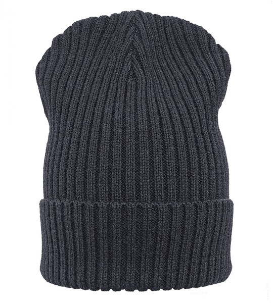 Czapka merino 100% zimowa, męska/damska, Kaelin, grafitowa, 56-60 cm