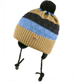 Wiązana czapka zimowa dla chłopca Abaos rozm. 46-50 cm