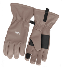 Rękawiczki softshell, dla chłopca, dla dziewczynki, 3006747, beżowe, rozm. 8-10 lat