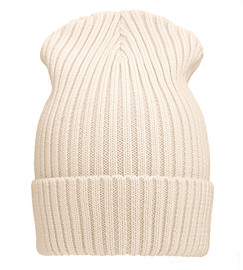 Czapka merino zimowa, damska, Kaelin, kremowa, 56-60 cm
