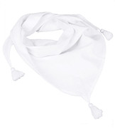 Chusta z muślinu  dla dziewczynki, biała