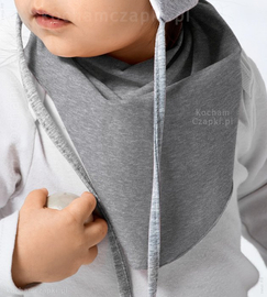 Chustka dla dziecka, pod szyję, z bawełny, wiek 3-24 miesięcy