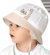 Kapelusz dla chłopca, wiązany, na lato, Tinggi, 45-47 cm