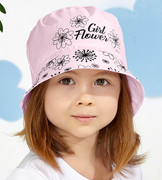 Kapelusz dla dziewczynki, różowy, Folow, rozm. 48-50