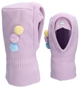 Kominiarka zimowa dla dziewczynki, fioletowa, Mantira, 44-48 cm