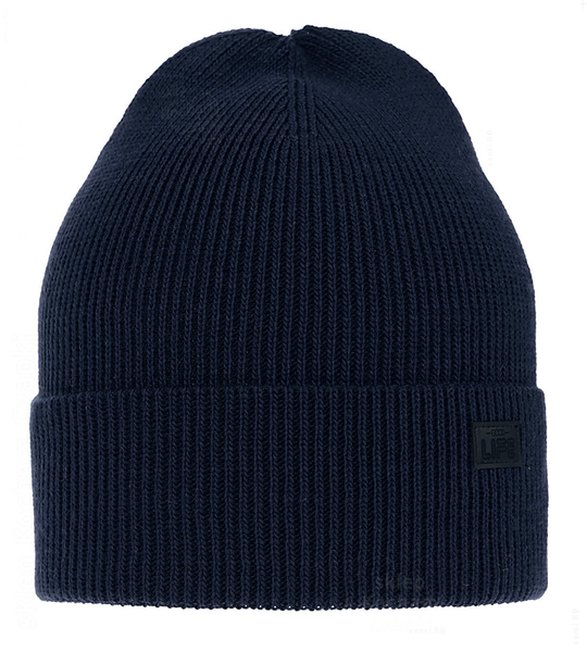 Czapka męska, wiosenna/jesienna, Allfio, ciemny granantowy, 56-60 cm