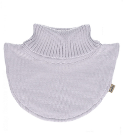 Komin merino dla dziecka, golfik, szary, 3-6 lat