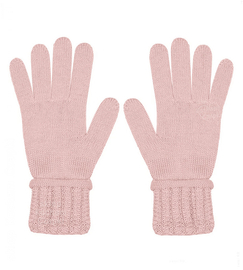 Rękawiczki merino damskie, wełna 100%, Kendall, różowe, M/L