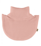 Komin merino dla dziewczynki, golfik, podszyty polarem, Querta, brudny róż, 3-6 lat