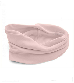 Komin dla dziecka, tuba, golf  bawełniany, brudny róż (S)