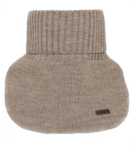 Golf dla dziecka, komin, otulak, Boggi, beżowy melanż, rozm. M, na wiek 2-5 lat