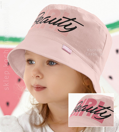 Kapelusz przeciwsłoneczny dla dziewczynki Magic Hat - zmienia kolory, Beauty Girl rozm.48-50 cm