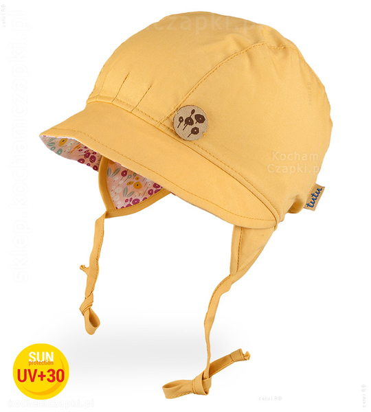 Czapka UV z daszkiem i filtrem Wiera rozm. 38-40 cm