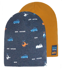 Czapka wiosenna jesienna dla chłopca, Bon Vayage, 46-50 cm