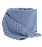 Szalik damski/męski, z wełny 100% merino, zimowy, niebieski (11), Aryan