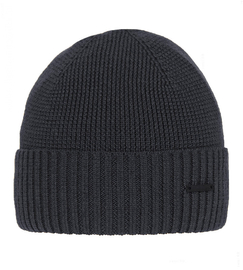 Czapka zimowa męska, z wełną merino, Nehk, grafitowa, 55-58 cm