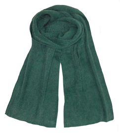 Szalik damski, ekskluzywny,  z alpaki syntetycznej, zielony