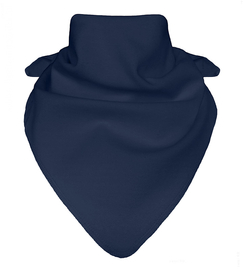 Chustka dla niemowlaka, pod szyję, na głowę z bawełny, granatowy, wiek 3-24 miesięcy