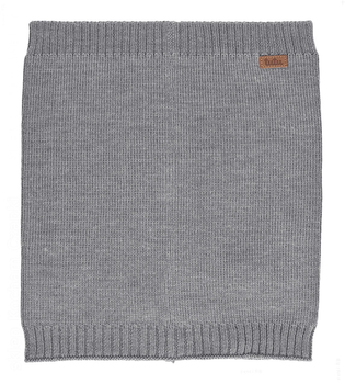 Komin z wełny merino, 7639, unisex, szary
