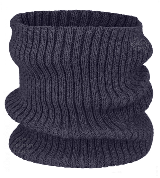 Komin zimowy na szyję, 50277, niebieski indygo (12), uniwersalny