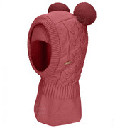 Kominiarka zimowa dla dziewczynki, Crocuss, jasny czerwony, 52-56 cm