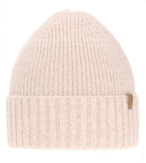 Czapka zimowa damska, merino, róż pudrowy blady, Vlaara, 56-60 cm