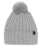 Czapka zimowa męska, z wełną merino, Rokynt, szary, 55-57 cm