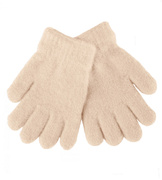 Rękawiczki dla dziewczynki, beżowe, wiek: 4-6 lat