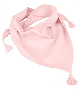 Chusta z muślinu  dla dziewczynki, jasno różowa