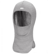 Kominiarka zimowa z wełny merino 100% dla chłopca, Virgon, szara, 52-56 cm