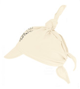 Chustka z daszkiem bawełniana na lato dla chłopca, kremowa, Borik, 46-50 cm