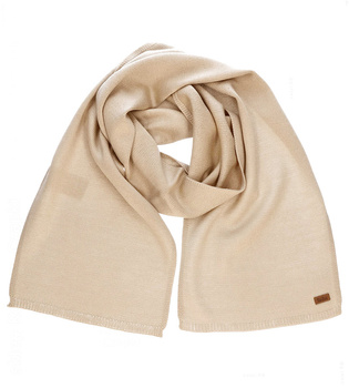 Szalik z wełny 100% MERINO, 7641, beżowy (piaskowy)
