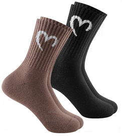 Skarpety z wełny merino (30%), damskie, 2 -pak, 36-41cm