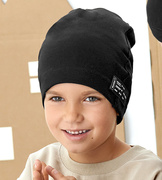 Czapka wiosenna/jesienna dla chłopca, czarny, Otreio, 48-51 cm