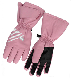 Rękawiczki narciarskie dziewczęce, 3006751, brudny róż, rozm. 10-12 lat