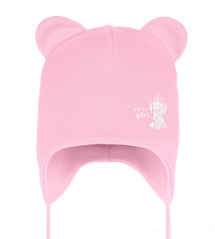 Czapka wiosenna/jesienna dla dziewczynki, Ledia, 38-40 cm