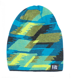 Dzianinowa czapka krasnal/smerf dla chłopca, Heliom, rozm. 54-56 cm