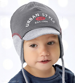 Czapka wiosenna dla chłopca, wiosna/jesień, rozm. 46-49 cm, Urban Style